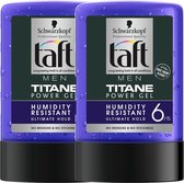 Taft Men Titane Power Gel Nr: 6 Multi Pack - 2 x 300 ml