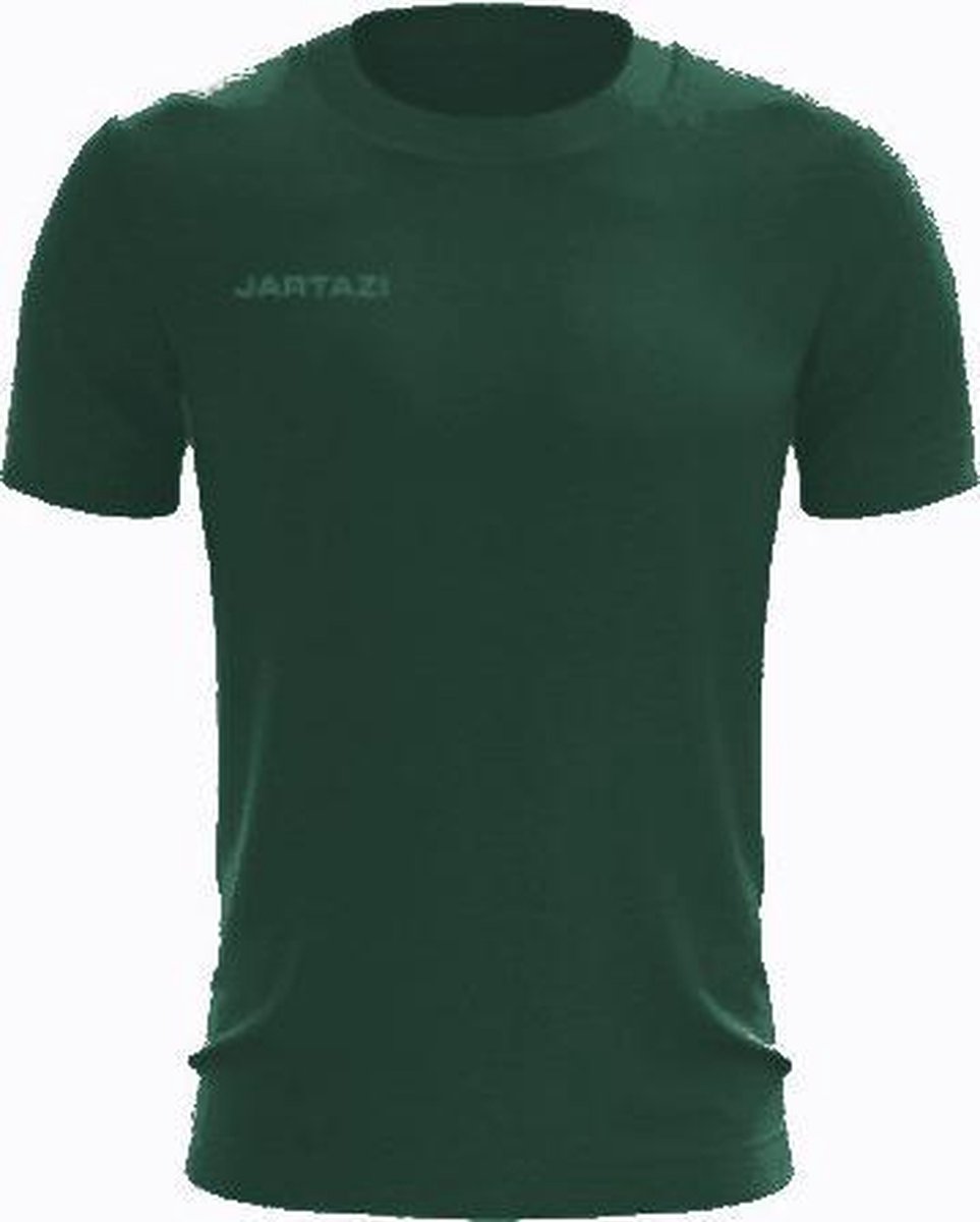 Jartazi T-shirt Premium Heren Katoen Donkergroen Maat M