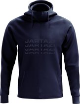 Jartazi Hoodie Premium Heren Polykatoen Donkerblauw Maat Xl