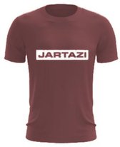 Jartazi T-shirt Promo Heren Katoen Bordeaux Maat Xl