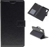 Samsung Note 10 Hoesje Wallet Case Zwart