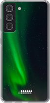 6F hoesje - geschikt voor Samsung Galaxy S21 FE -  Transparant TPU Case - Northern Lights #ffffff