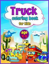 Truck Coloring Book for Kids