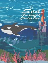 Sea Animals Coloring Book