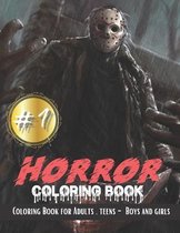 Horror Coloring Book