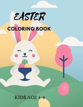 Easter Coloring Book for Kids Ages 4-8