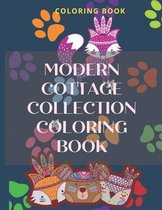 Modern Cottage Collection Coloring Book