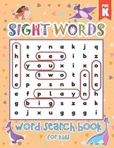 Pre-Kindergarten Sight Words Word Search Book for Kids