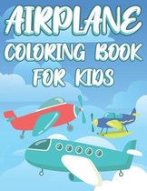 Airplane coloring book for kids