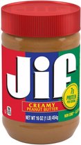 JIF Creamy Peanut Butter 12 x 454 gram