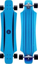 Nijdam Kunststof Longboard 36" - X-Flex Longboard - Kobalt/Zwart