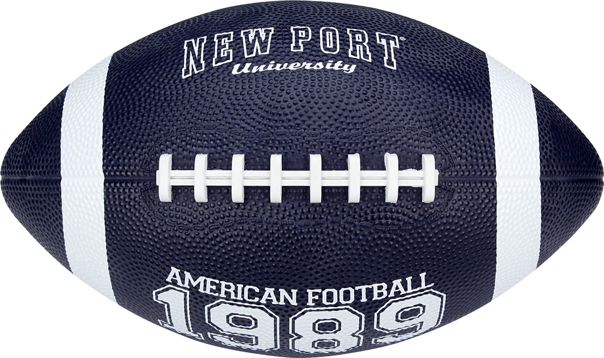 New Port American Football - Medium - Marine/Wit