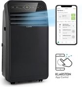 Klarstein Metrobreeze New York Smart 12k mobiele airco met WiFi - 12.000 BTU / 3,5 kW 360 m³/h - air conditioner portable voor 35 - 59m² - mobile airconditioning ventilator - airco
