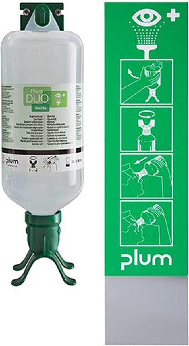 Plum oogspoelstation Duo, 1000 ml