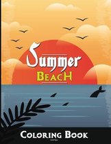 Summer Beach Coloring Book