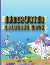 Underwater coloring book: