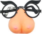 Tietenmasker Met Bril - Grappig sex speeltje - Voor koppels - Ideaal voor spelletjes - Fun - Sex toys - Spannend attribuut - Seksspeeltjes Voor Koppels - Makkelijk in gebruik - Sex speeltjes