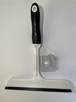 Douchewisser met ophang systeem en zuignap - Trekker douche - Raamwisser - 26cm x19cm