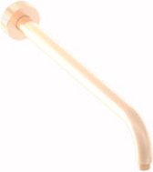 Plieger Roma douchearm wand 35cm geborsteld rose goud