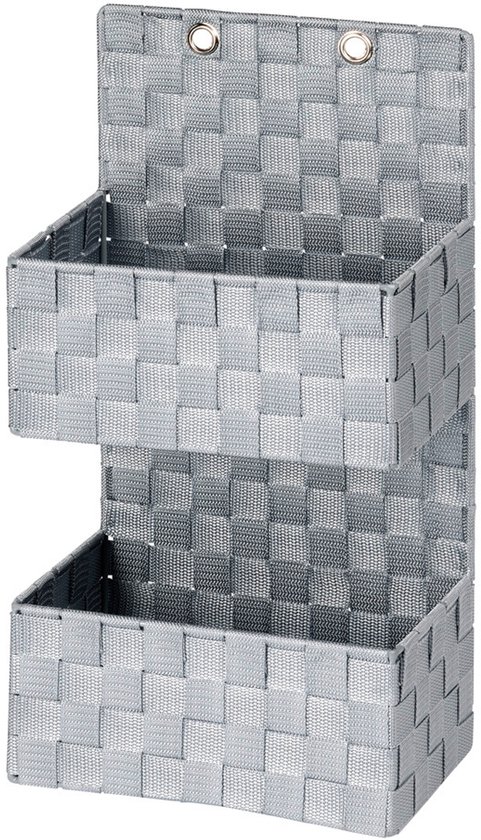 Wenko Badkamer Organizer Adria 25 X 48 Cm Polypropyleen Grijs