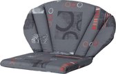 Madison Elegance Stoelkussen - Bob Grey - 91x70 - Grijs