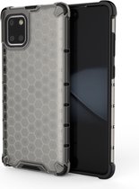 Voor Galaxy Note 10 Lite schokbestendig Honeycomb PC + TPU beschermhoes (zwart)