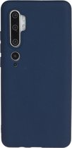 Voor Xiaomi Mi CC9 Pro / Mi Note 10 / Mi Note 10 Pro Frosted Candy-gekleurde ultradunne TPU Case (blauw)