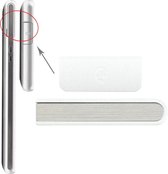 Oortelefoonknop & volumeknop voor Sony Xperia ZR / M36h (zilver)