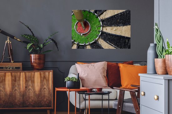 Sticker Muursticker Fléchettes - Inroos - 90x60 cm - film adhésif autocollant - sticker mural repositionnable