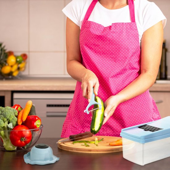 Râpe fromage Trancheuse Manuel Coupe légumes Éplucheur Mandoline 3 LAMES  NEUF