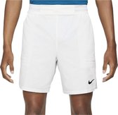 Nike Court Sportbroek - Maat S  - Mannen - wit - zwart