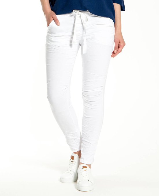 Witte Broek/Pantalon van Je m'appelle - Dames - Maat 2XL - 2 maten  beschikbaar | bol.com