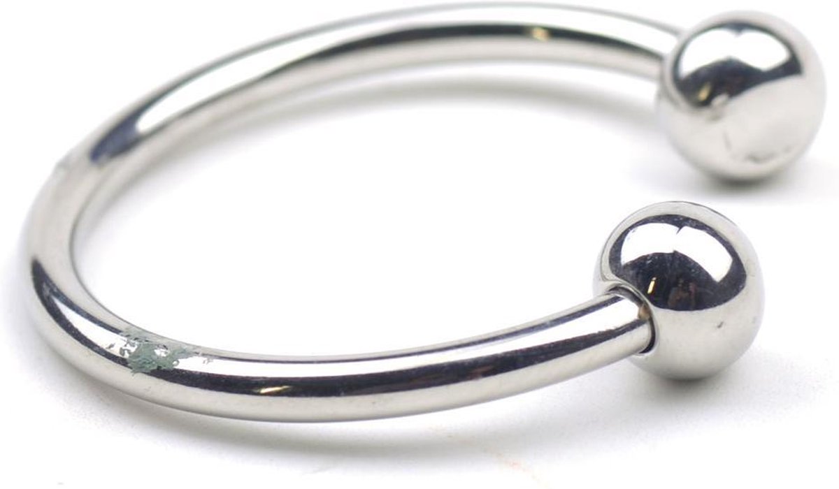 Steel Eikelkop Ring - 30mm - Penisring - Stimulerend voor mannen - Sex speeltjes - Sex toys - Eikel ring - Erotiek - Sexspelletjes voor mannen en vrouwen - Bondage - Eikelring - Seksspeeltjes - Cockring man - Cockringen - Cock ring