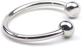 Steel Eikelkop Ring - Penisring - Stimulerend voor mannen - Spannend voor koppels - Sex speeltjes - Sex toys - Eikel ring - Erotiek - Sexspelletjes voor mannen en vrouwen - Bondage