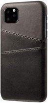 Casecentive Leren Wallet back case geschikt voor iPhone 12 / iPhone 12 Pro - zwart