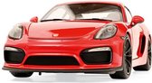Schuco 1/18 Porsche Cayman GT4 - Indischrot