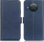 Nokia X10/X20 Portemonnee Hoesje Blauw - Cacious (Wallet Serie)