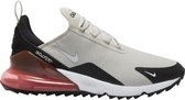Nike Air Max 270 G Golfschoen Beige/Rood - Maat : UK 9 / EU 44