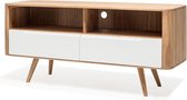 Gazzda Ena tv sideboard 135 houten tv meubel naturel - 135 x 42 cm