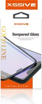 2 stuks Xssive Screenprotector - Tempered Glass voor Apple iPhone SE 2020 - Zwart