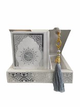 Karton Luxe box met Koran en tesbih Grijs