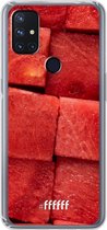 6F hoesje - geschikt voor OnePlus Nord N10 5G -  Transparant TPU Case - Sweet Melon #ffffff