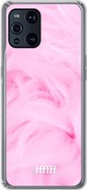 6F hoesje - geschikt voor OPPO Find X3 Pro -  Transparant TPU Case - Cotton Candy #ffffff