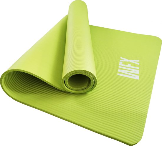 #DoYourFitness - XXL Fitness Mat - »Ashanti« - 190x100x1.0cm - groen