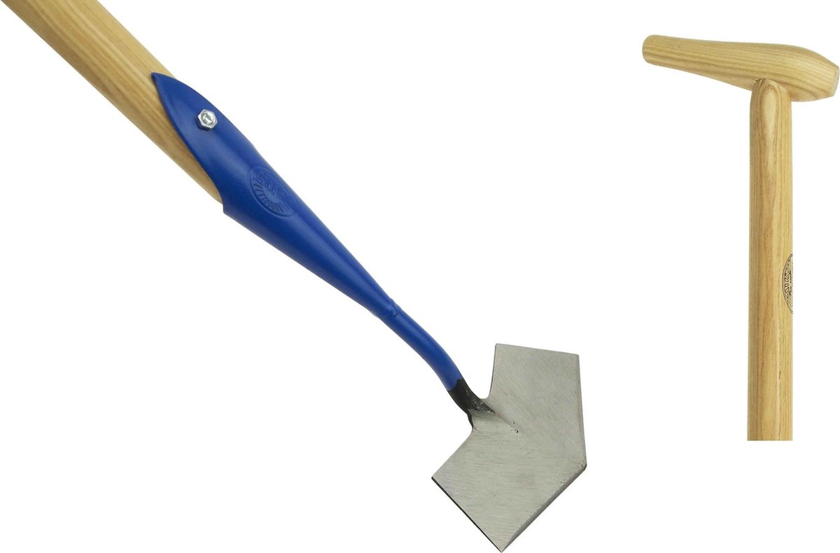 Puntschoffel 16cm DeWit - met steel 170cm