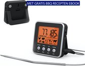 RoiCuisine® Digitale Vleesthermometer + gratis Recepten E-book - BBQ Accessoires - Kernthermometer - Keukenthermometer - Oventhermometer - Suikerthermometer