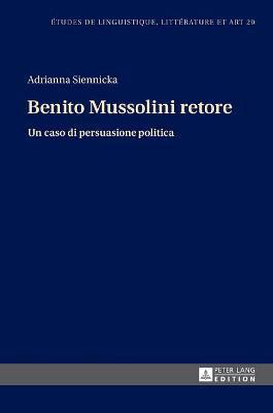 Benito Mussolini retore - cover