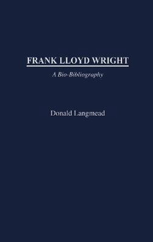 Frank Lloyd Wright - cover