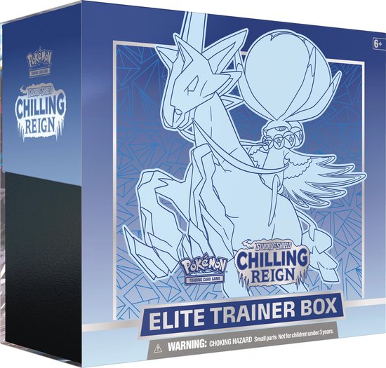 Poëzie Voorspellen Alfabet Pokémon Sword & Shield Chilling Reign Elite Trainer Box - Ice Rider -  Pokémon Kaarten... | bol.com