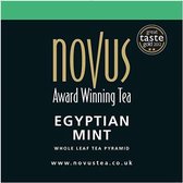 Novus Thee Egyptian Mint 50 stuks Piramide Theezakjes - Award Winning Tea